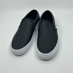Vans Perf Leather Classic Slip-on Sneakers